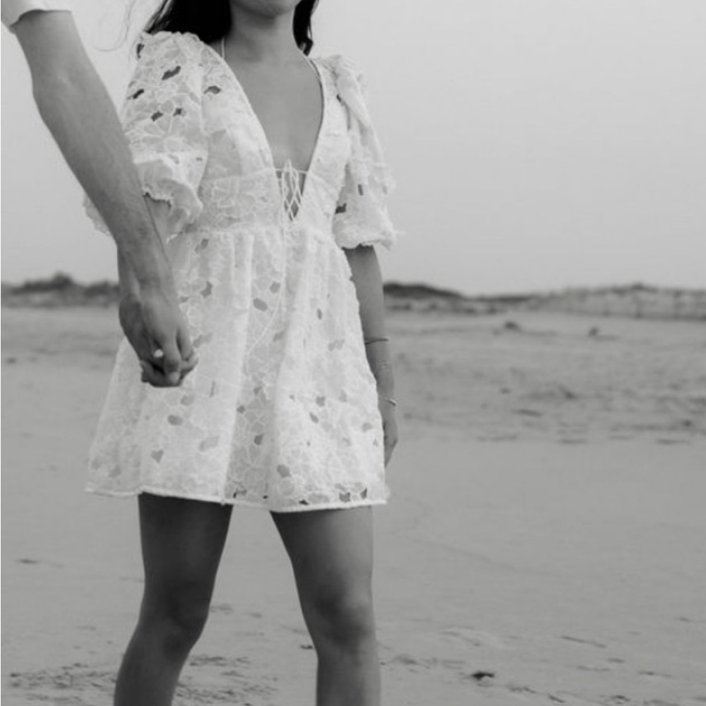 For Love & Lemons Leighton Mini Dress size XS - Picture 8 of 8